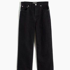 Madewell Slim wide-leg crop jean